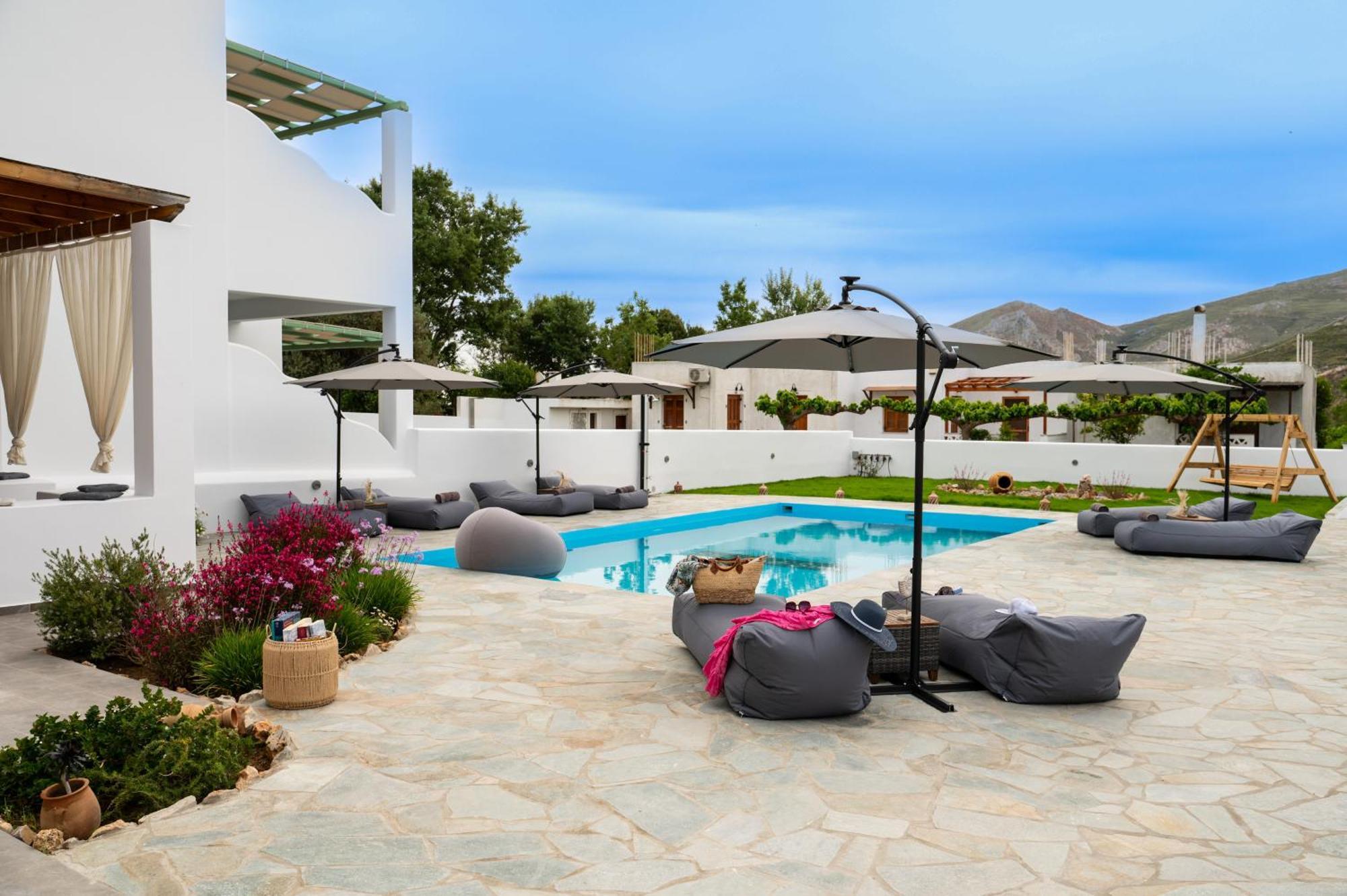 Villa Sea And Sun Kalamitsa Exterior foto